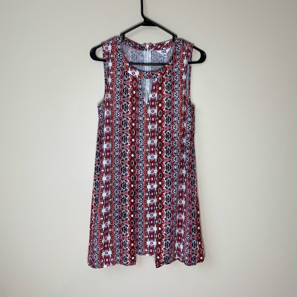 Jack by BB Dakota Artis Keyhole Sleeveless Dress - Picture 2 of 9